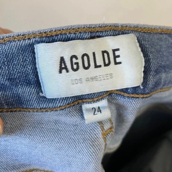 Agolde Sophie Ankle Jean In Pentacle - Picture 7 of 11